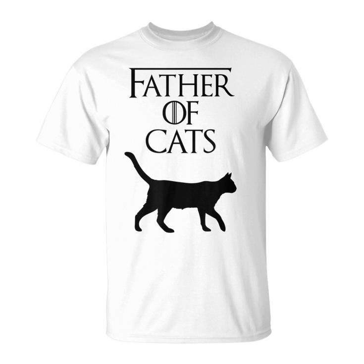 Father Of Cats | Fur Dad | Funny Cat Lover  S500191 Gift For Mens Unisex T-Shirt
