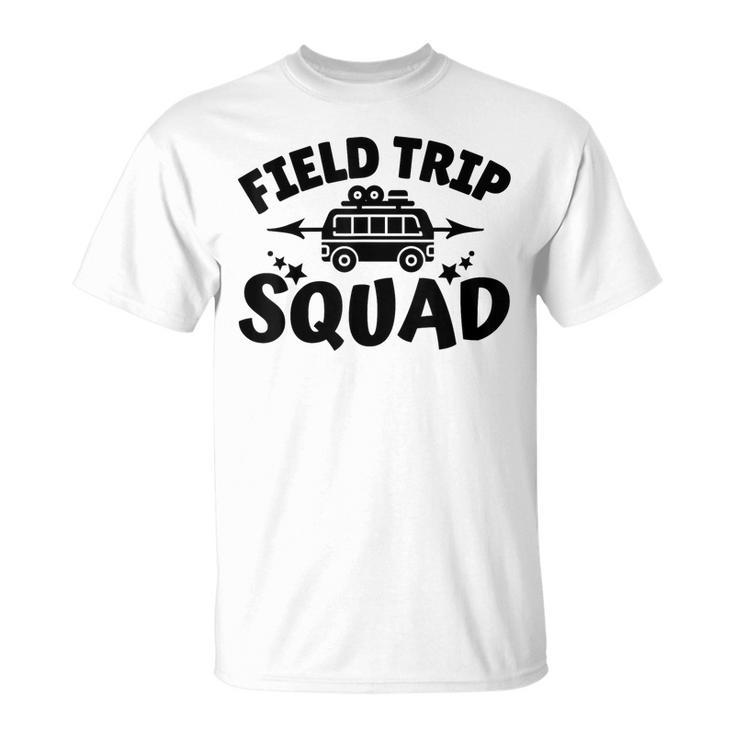 Field Trip Squad Happy Last Day Of School Field Day 2023  Unisex T-Shirt