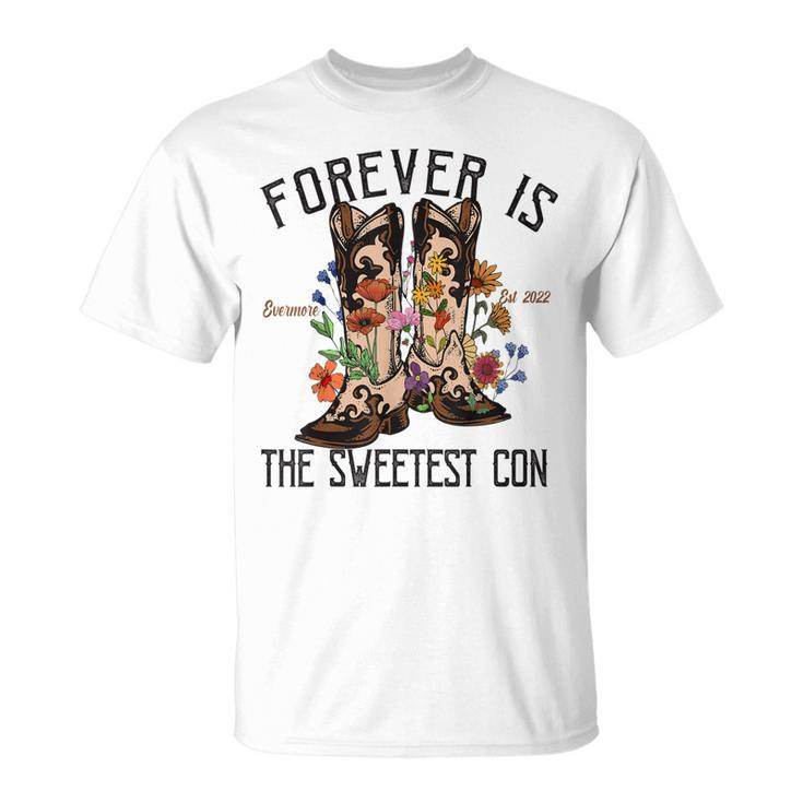 Foreveristhesweetest Con Cowgirl Boots Country Music Unisex T-Shirt