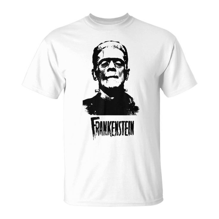 Frankenstein Monster Classic Horror Flick Black Frankenstein T-Shirt