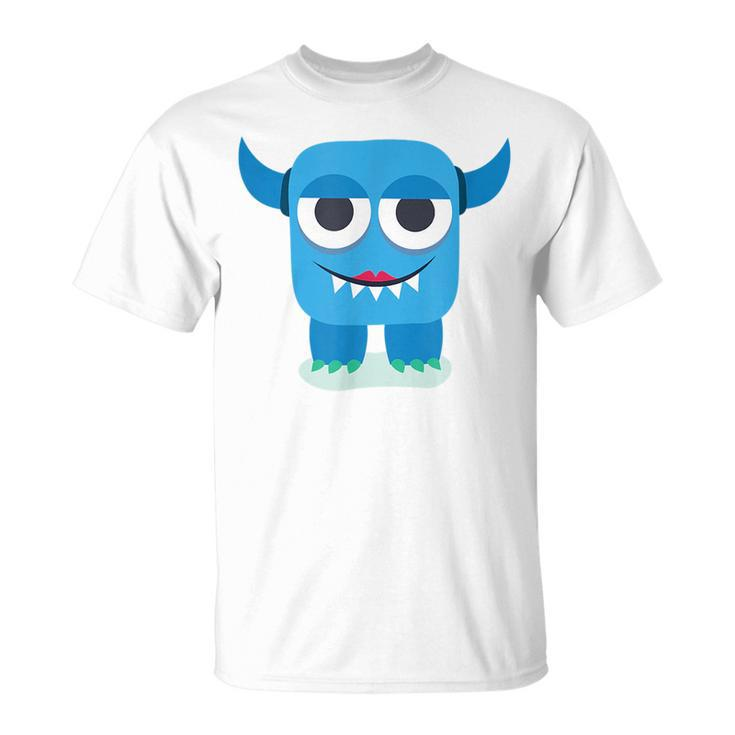 Funny  Blue Scary Monster  Unisex T-Shirt