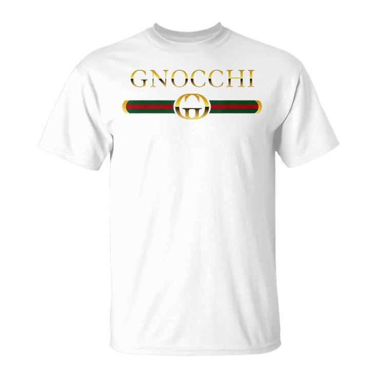 Funny Graphic Gnocchi Italian Pasta Novelty Gift Food  Unisex T-Shirt