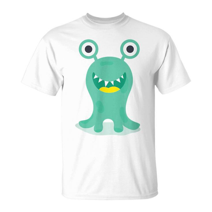 Funny  Green Scary Monster  Unisex T-Shirt