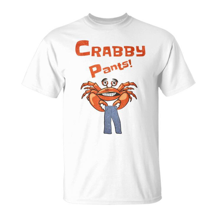 Meme Crabby Pants With Crab T-Shirt