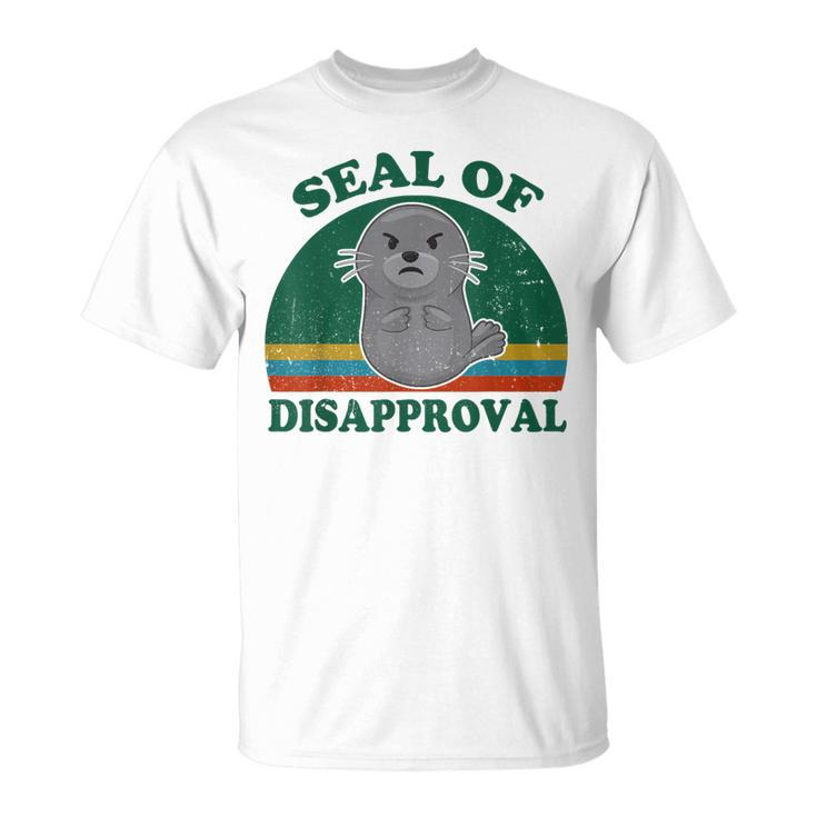 Seal Of Disapproval For Beach Ocean Animal Lover T-Shirt