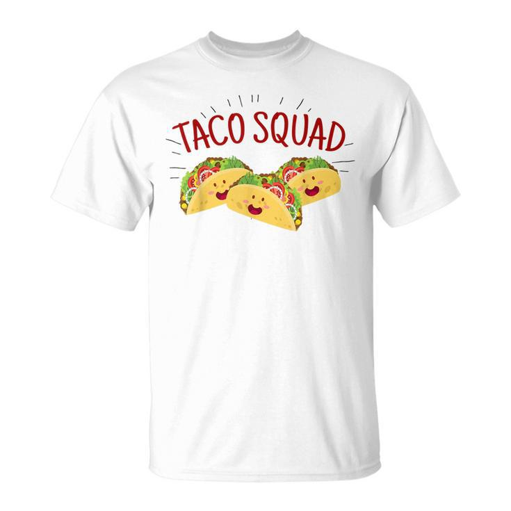 Funny Taco Squad  Cute Mexican Food Lover  Gift Unisex T-Shirt