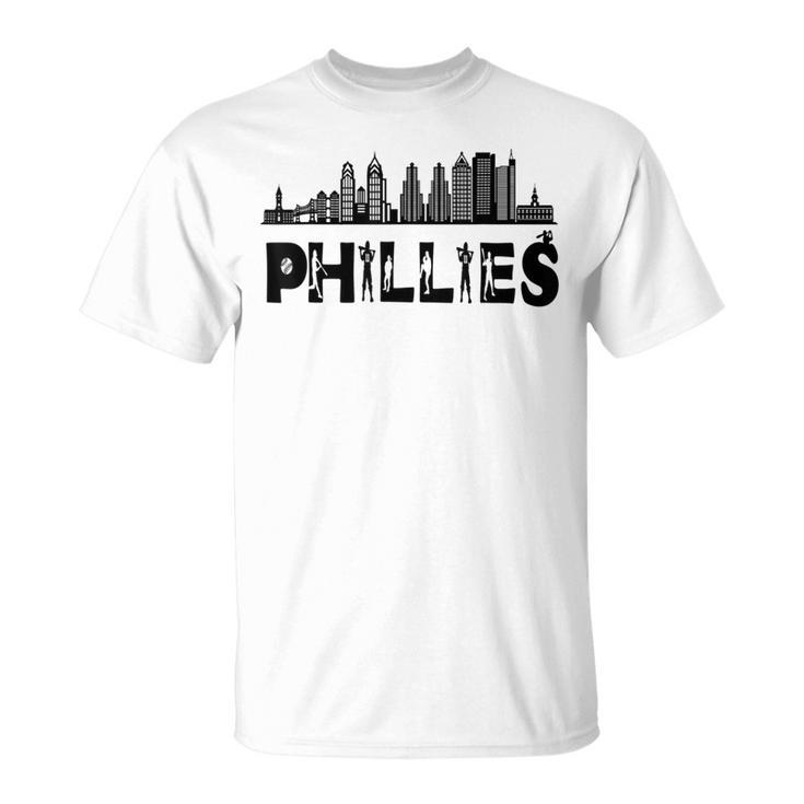 Funny Vintage Philly Baseball Lovers Baseball Fans Baseball Funny Gifts Unisex T-Shirt