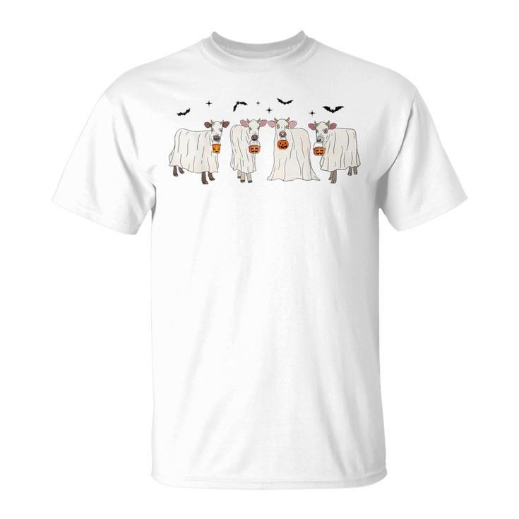 Ghost Cows Halloween T-Shirt