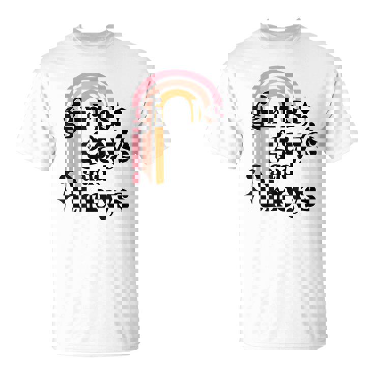 Girls Gays And Theys - Lesbian Pride - Lgbtq Pride Unisex T-Shirt