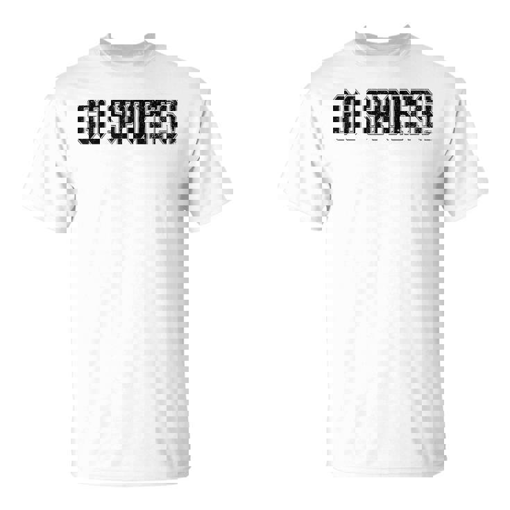 Go Sports Vintage Sports Clueless Sport Fan Go Sports T-Shirt