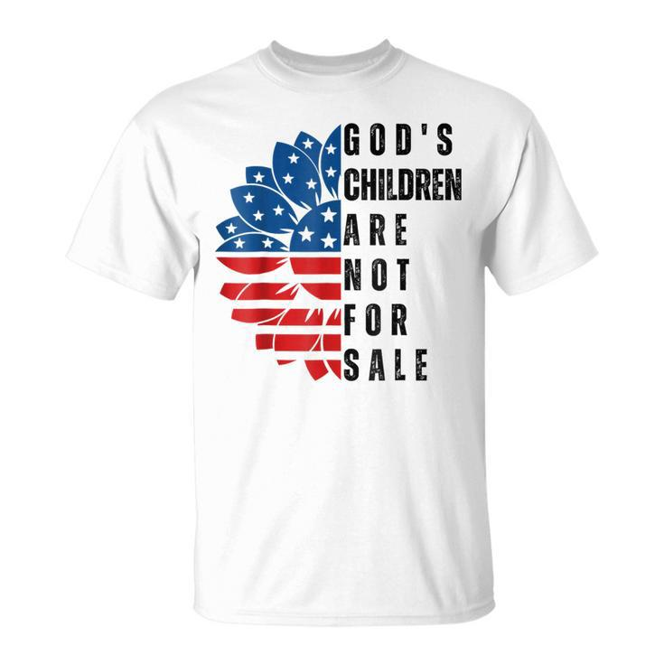 Gods Children Are Not For Sale Funny  Unisex T-Shirt
