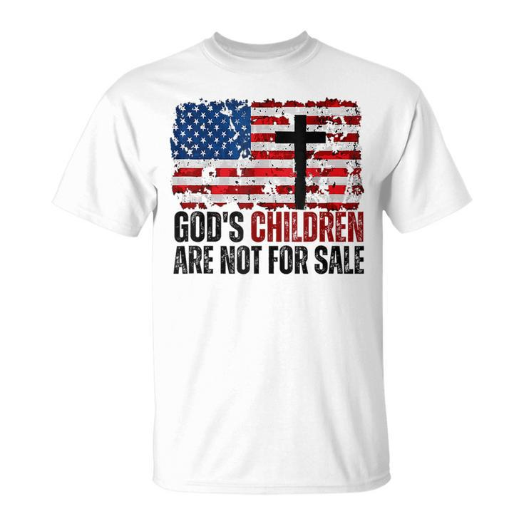 Gods Children Are Not For Sale Funny    Unisex T-Shirt