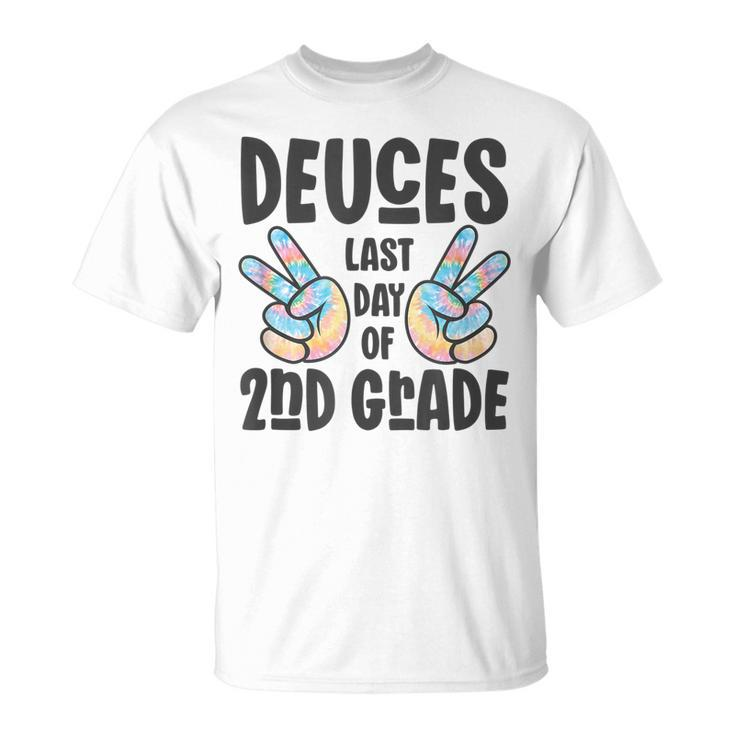 Goodbye Second Grade 2022 | Deuces Last Day Of 2Nd Grade Unisex T-Shirt