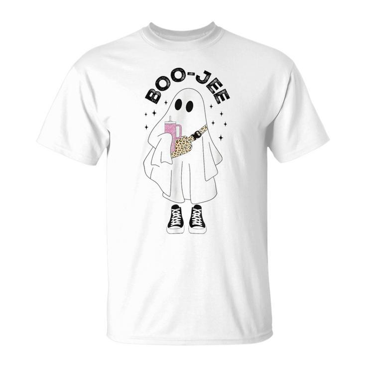 Halloween Spooky Season Cute Ghost Boujee Boo-Jee T-Shirt