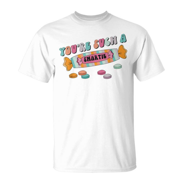 Hard Candy You're Such A Smartie Heart Happy Valentine’S Day T-Shirt