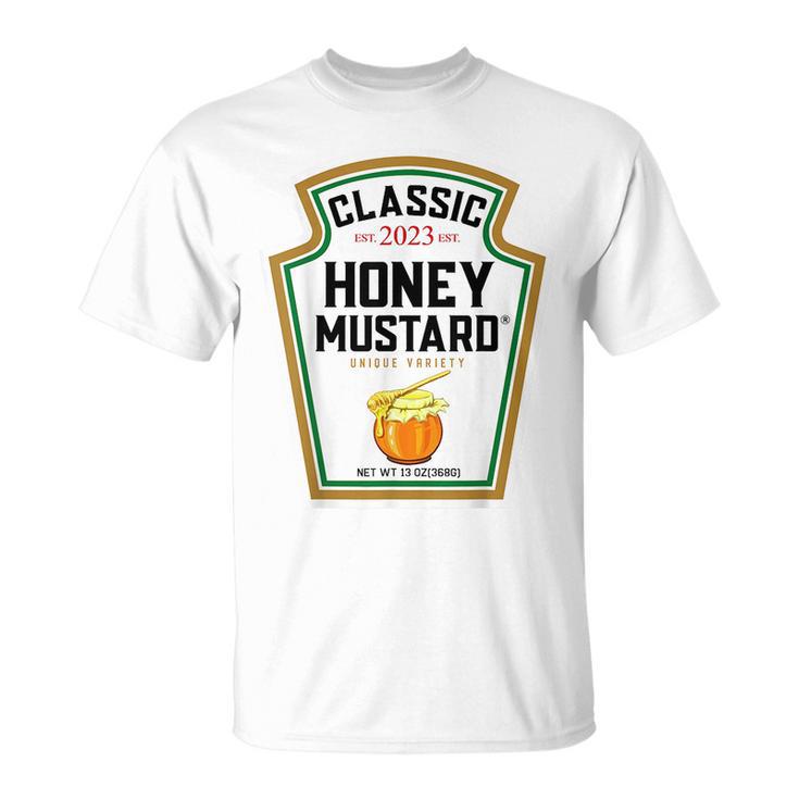 Honey T-Shirt Yellow Shirt Mustard Shirts Red Print Unisex Tops