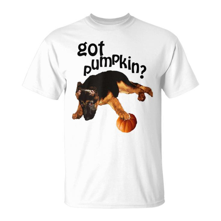 I Love Gsd Dogs 2-Sided ThanksgivingHalloween  Unisex T-Shirt