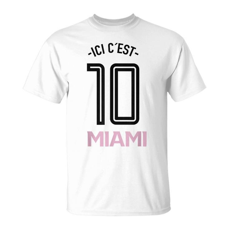 Ici C´Est Miami Leo 10 T-Shirt