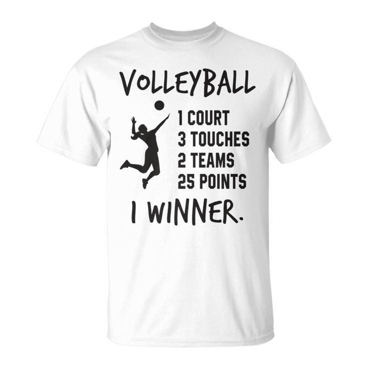 Inspirational Volleyball Definition Sports Lovers Quote   Unisex T-Shirt