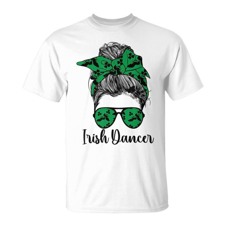 Irish Dancer Messy Bun Irish Dance Irish Dancing  Unisex T-Shirt