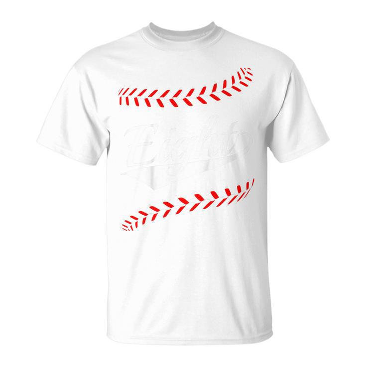Kids 8 Year Old 8Th Baseball Softball Birthday Party Boys Girls  Unisex T-Shirt