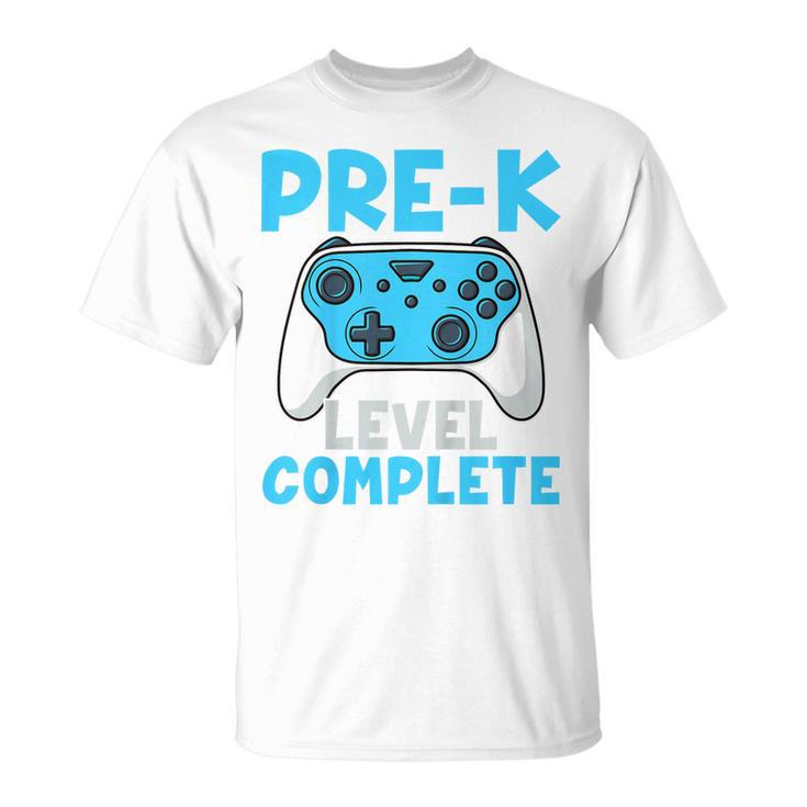 Kids Boys Pre-K Level Complete Pre-K Graduation  Unisex T-Shirt