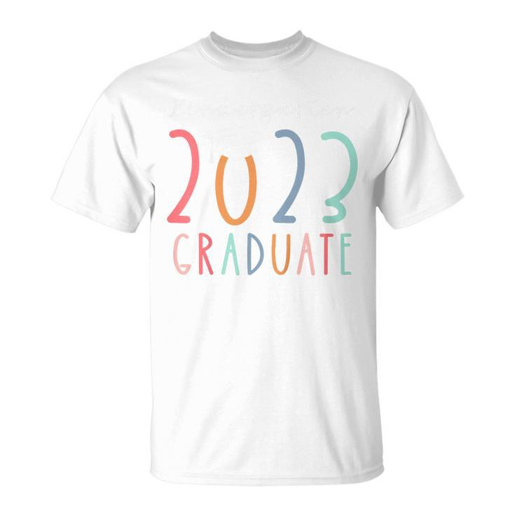Kids Kindergarten 2023 Graduate For Girls  Unisex T-Shirt