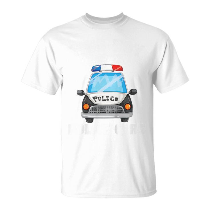 Kids Police Officer This Boy Loves Police Cars Toddler  Unisex T-Shirt
