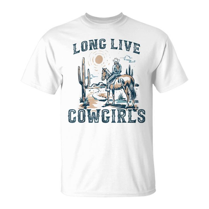 Long Live Howdy Rodeo Western Country Southern Cowgirls Men  Unisex T-Shirt