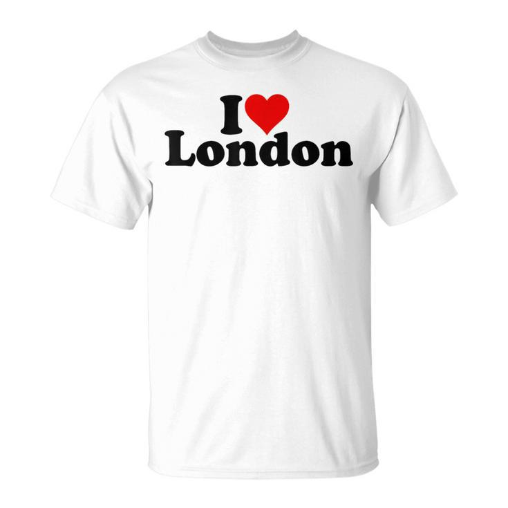 I Love Heart London England T-Shirt