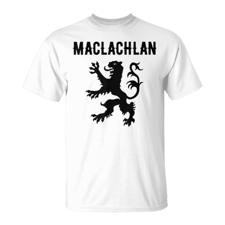 Maclachlan Clan Scottish Family Name Scotland Heraldry Unisex T-Shirt