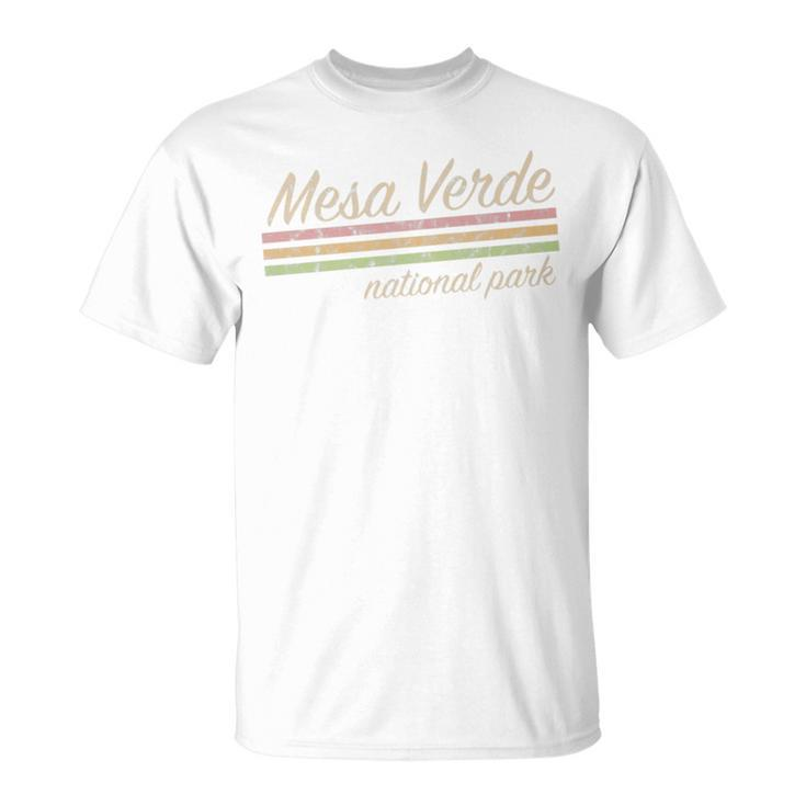 Mesa Verde National Park Retro Vintage T-Shirt