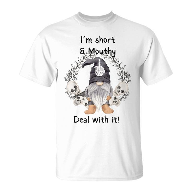 Im Short And Mouth Deal With It Gomes Ghost Halloween Unisex T-Shirt