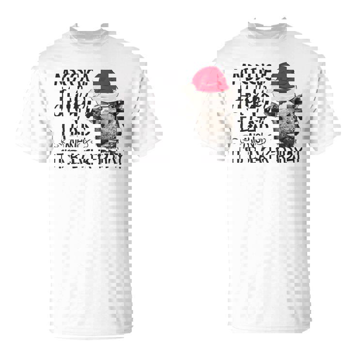 Move Heifer Black Friday Shopping Christmas T-Shirt