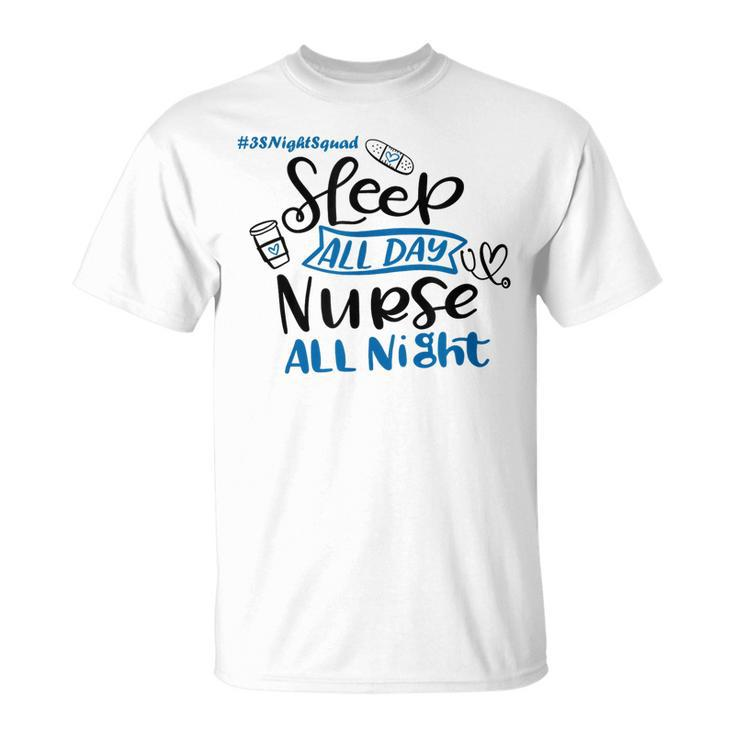 Night Shift Nurse 3S Variant Unisex T-Shirt