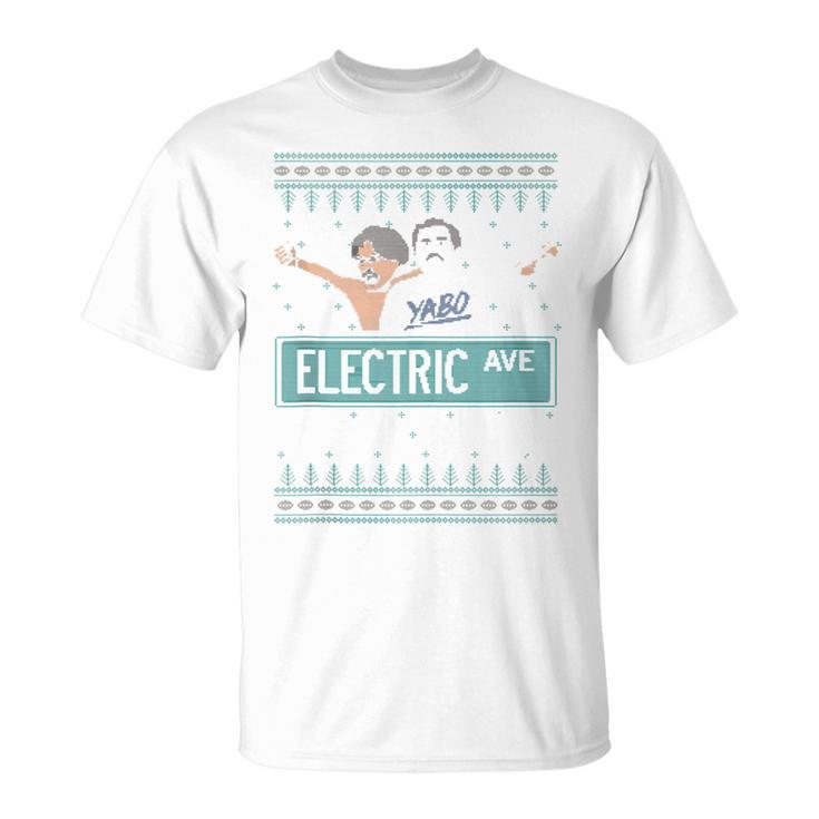 Pardon My Take Electric Avenue Ugly Christmas Sweater T-Shirt