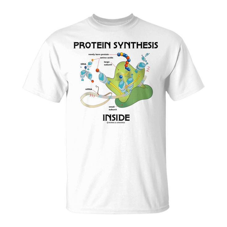 Protein Synthesis Inside Ribosome Biology Humor T-Shirt