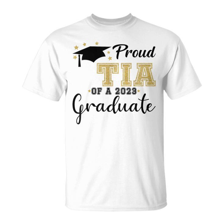 Proud Tia Of A 2023 Graduate Class 2023 Senior 23 Unisex T-Shirt