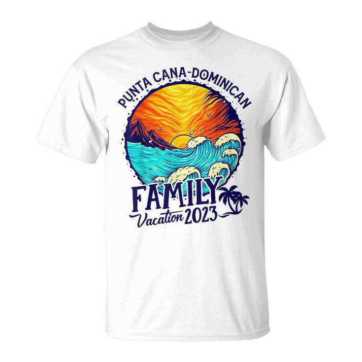 Punta Cana Dominican Vacation 2023 Matching Family Group  Unisex T-Shirt