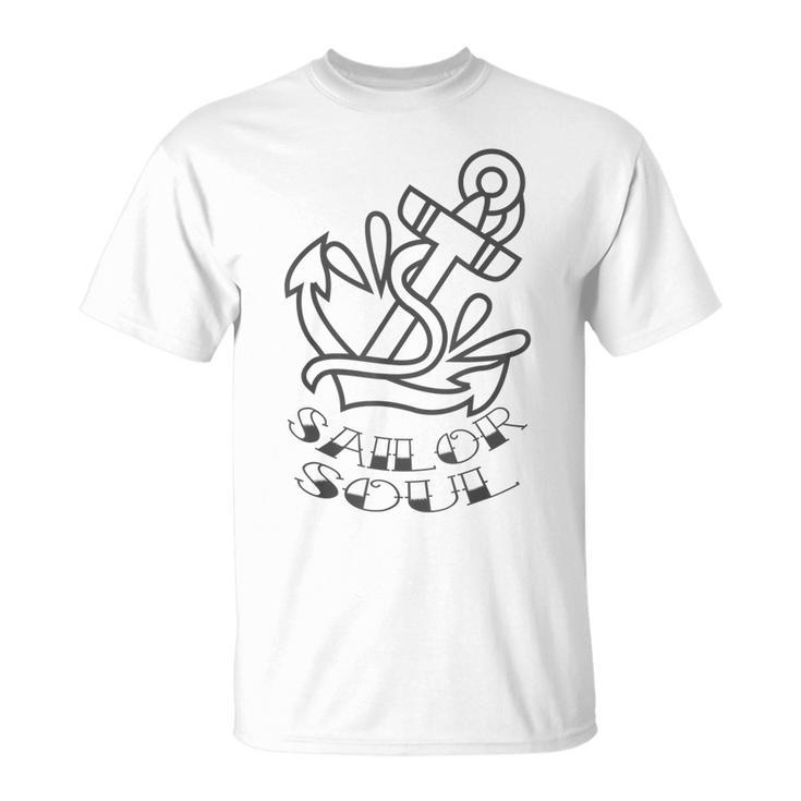 Sailor Soul Anchor  Unisex T-Shirt