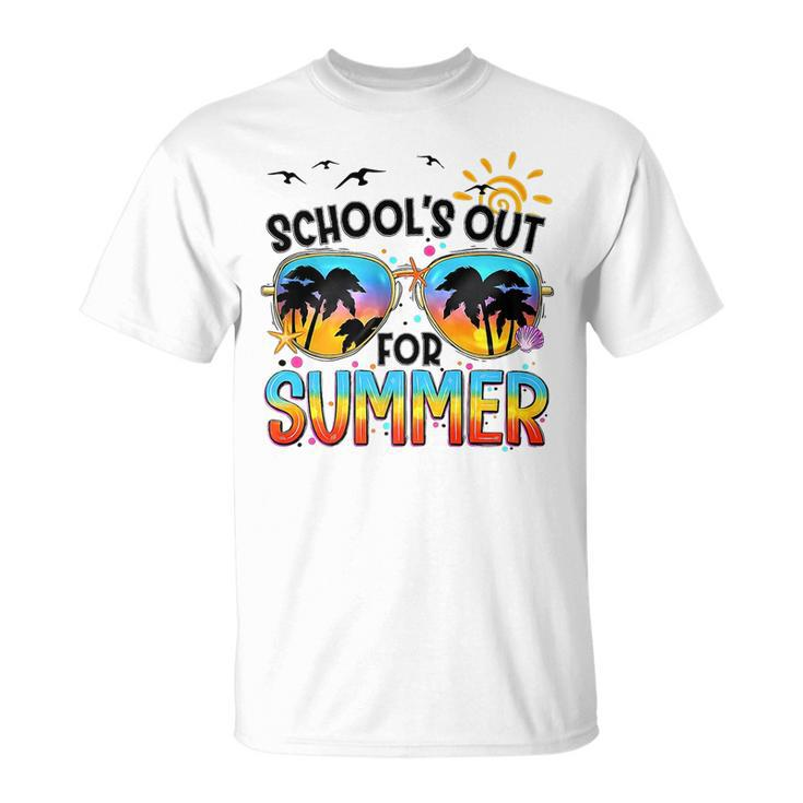 Schools Out For Summer Last Day Of School BeachSummer Unisex T-Shirt