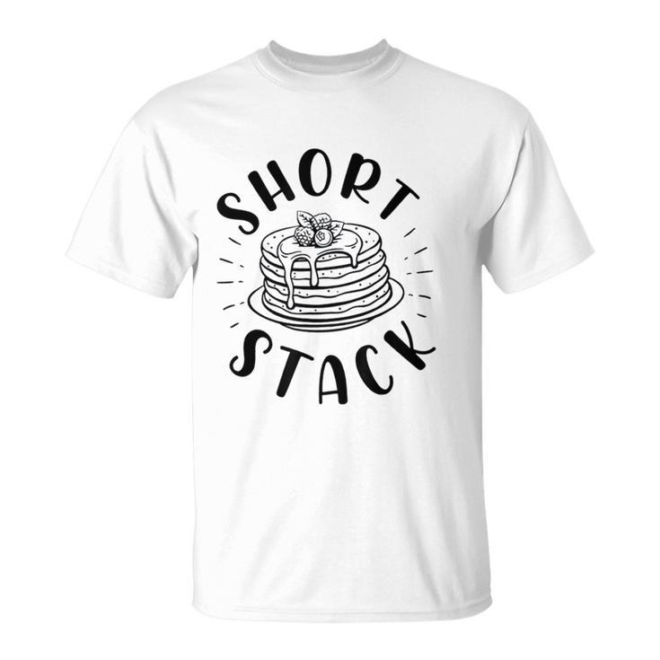 Short Stack Pancake Maker Dad Son Matching Fathers Day  Unisex T-Shirt