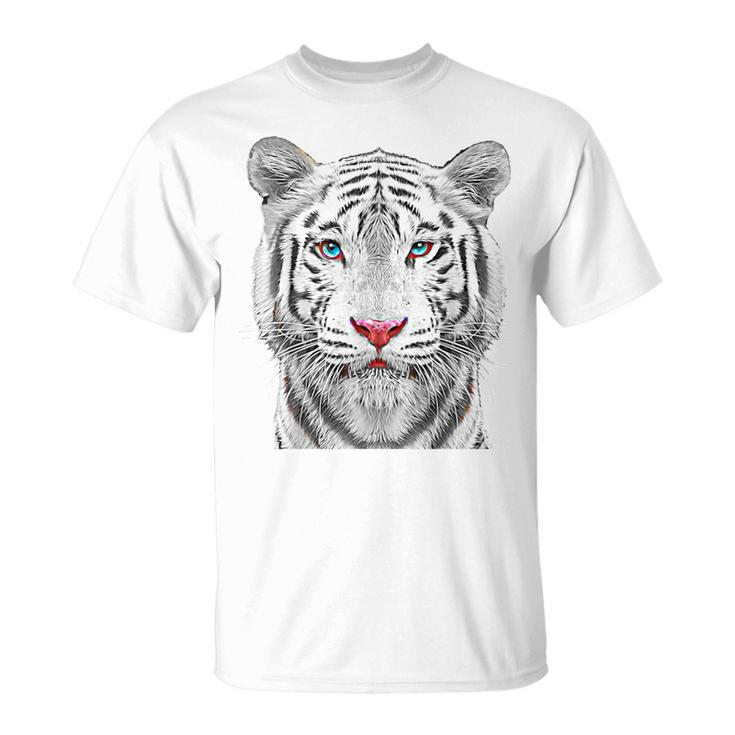 Siberian White Bengal Tiger T-Shirt