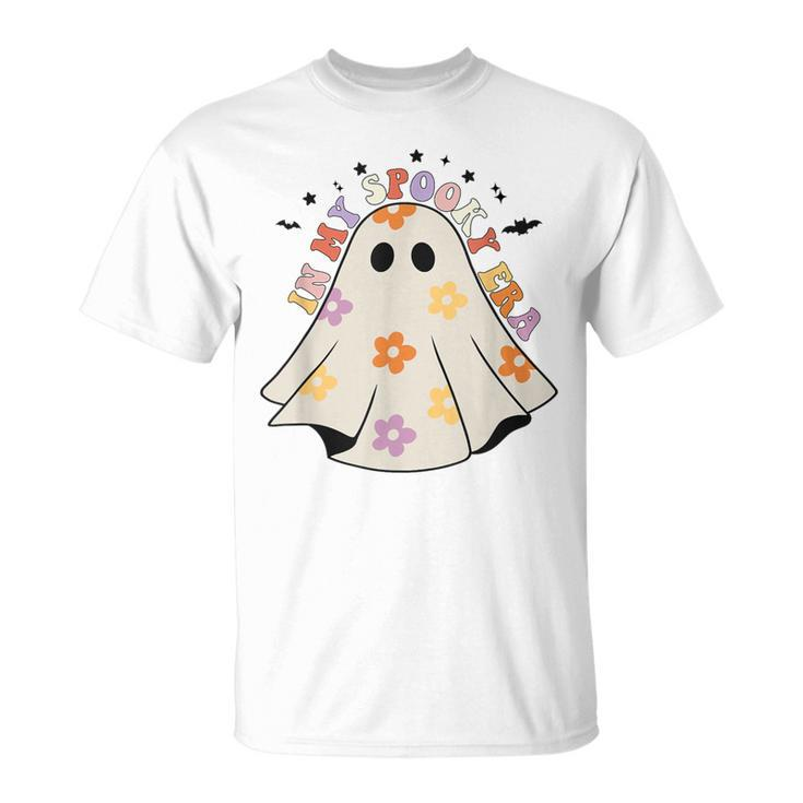 In My Spooky Era Spooky Season Retro Halloween Ghost T-Shirt