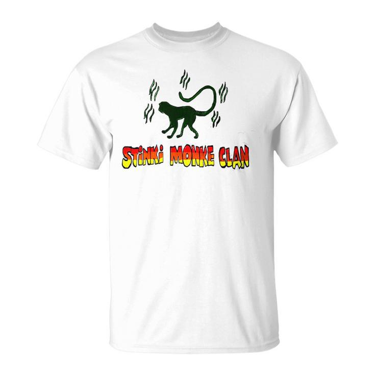 Stinki Monke Clan Gift For Mens Unisex T-Shirt