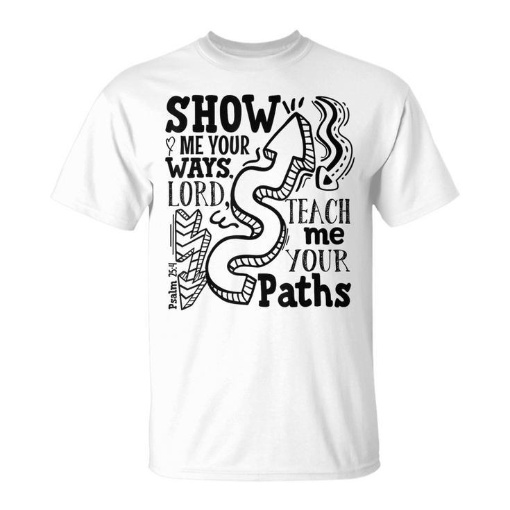 Teach Me Your Paths Vbs Crew Vacation Bible School 2023 Vacation Funny Gifts Unisex T-Shirt
