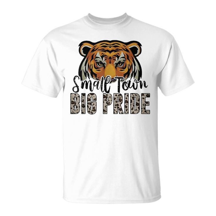Tigers School Sports Fan Team Spirit Football Leopard T-Shirt