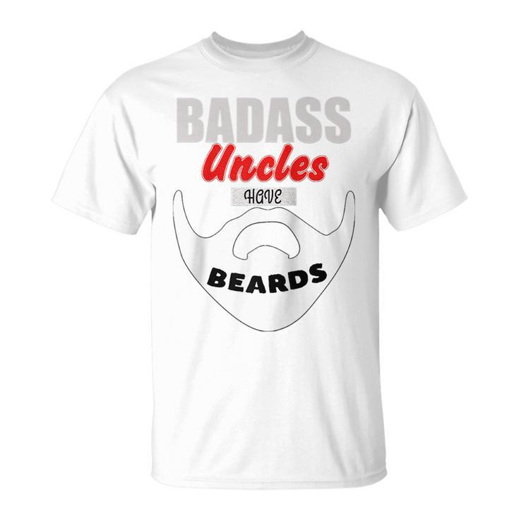 Uncles Gifts Uncle Beards Men Bearded  Unisex T-Shirt