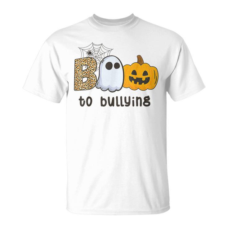 Unity Day Orange Anti Bullying Boo To Bullying T-Shirt