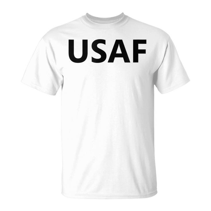Us Air Force Pt Usaf Workout Uniform Military Training Gym  Unisex T-Shirt